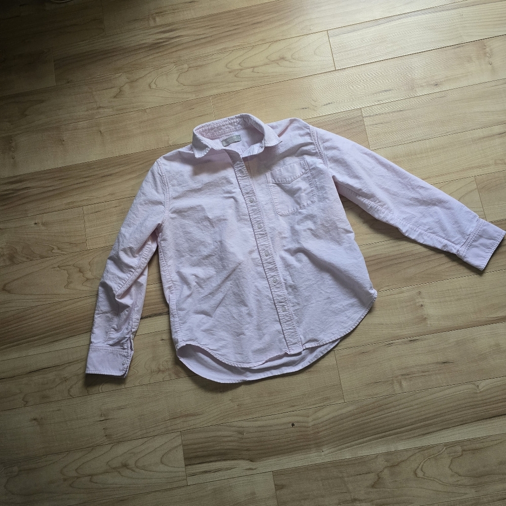 Light Pink Button-Up Shirt